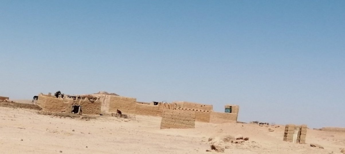 Figure 2 They moved to the desert (Photo credit Abu Haneen, 2019) 