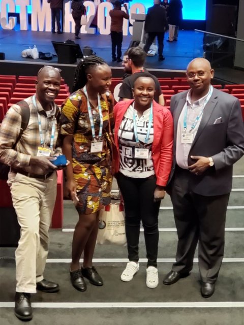 At ECTMIH 2019 in Liverpool, September 2019 (second from left)