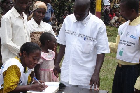 CDTI record keeping, Burundi