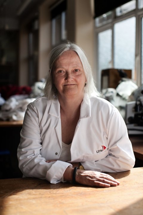 Professor Janet Hemingway, photo by Yasmin Balai