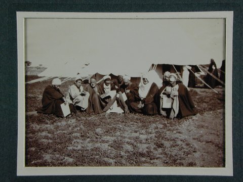 Patients recovering after operation. Fayoum, 1904