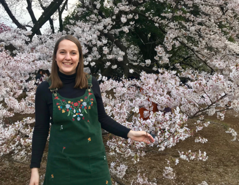 Sarah Rafferty in Japan