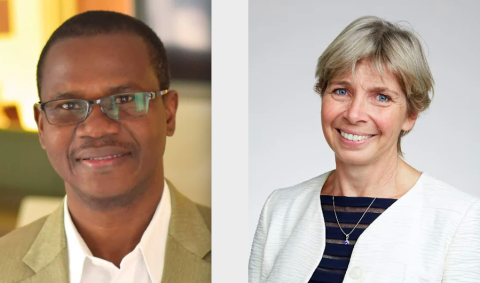 Professor Alex Ezeh and Professor Sarah Cleaveland