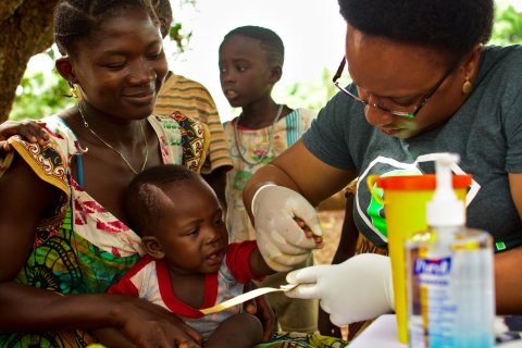 Mapping NTDs and Malaria on the Bijagos Archipelago of Guinea Bissau, July 2018, the London School of Hygiene and Tropical Medicine. Credit: Thomas Sammut