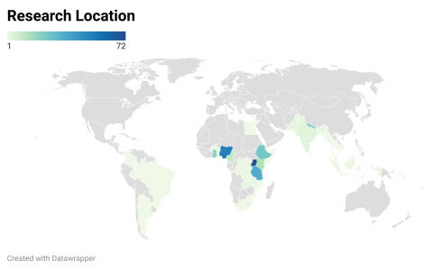 Mapping aligns with nationality of awardees