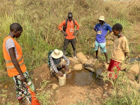 Eradication in Action A Day in the Life of Guinea Worm Warriors Credit: Dave Bugayong